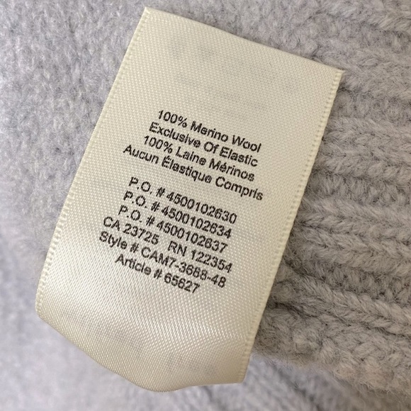 Aritzia Wilfred Free Cropped Merino Turtle Neck M - Picture 4 of 5